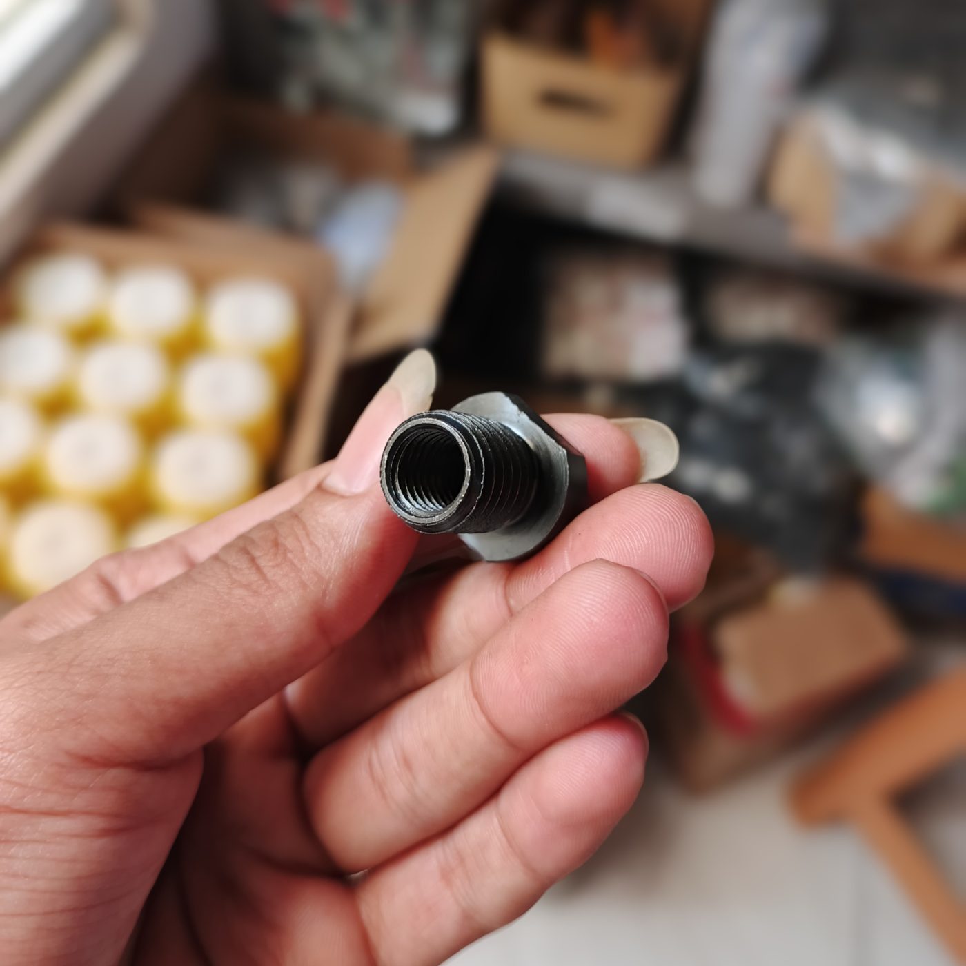 Mur adaptor extension M10 Ke M14 Drat kasar