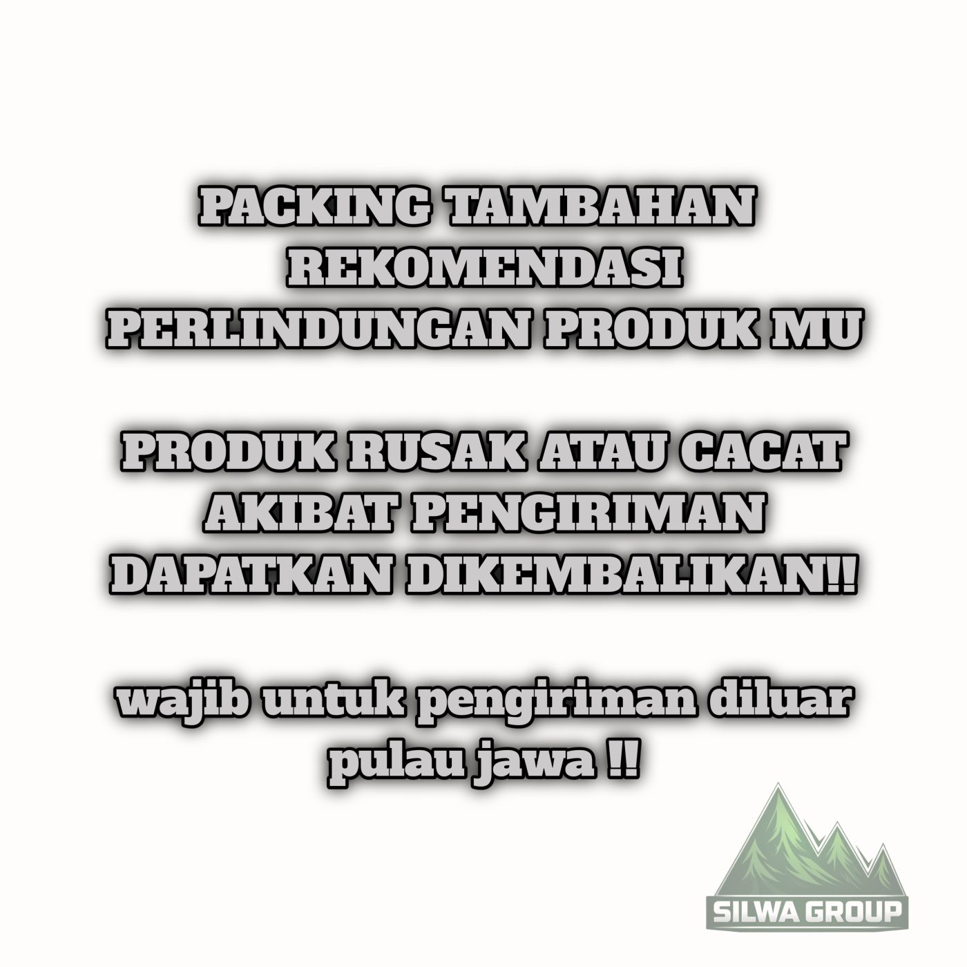 Packing tambahan solusi keamanan produk