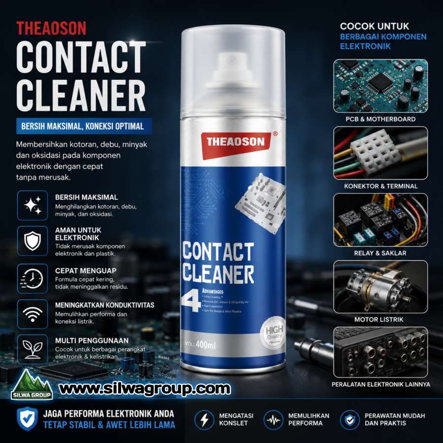 Theaoson contact cleaner pembersih aman untuk komponen elektronik