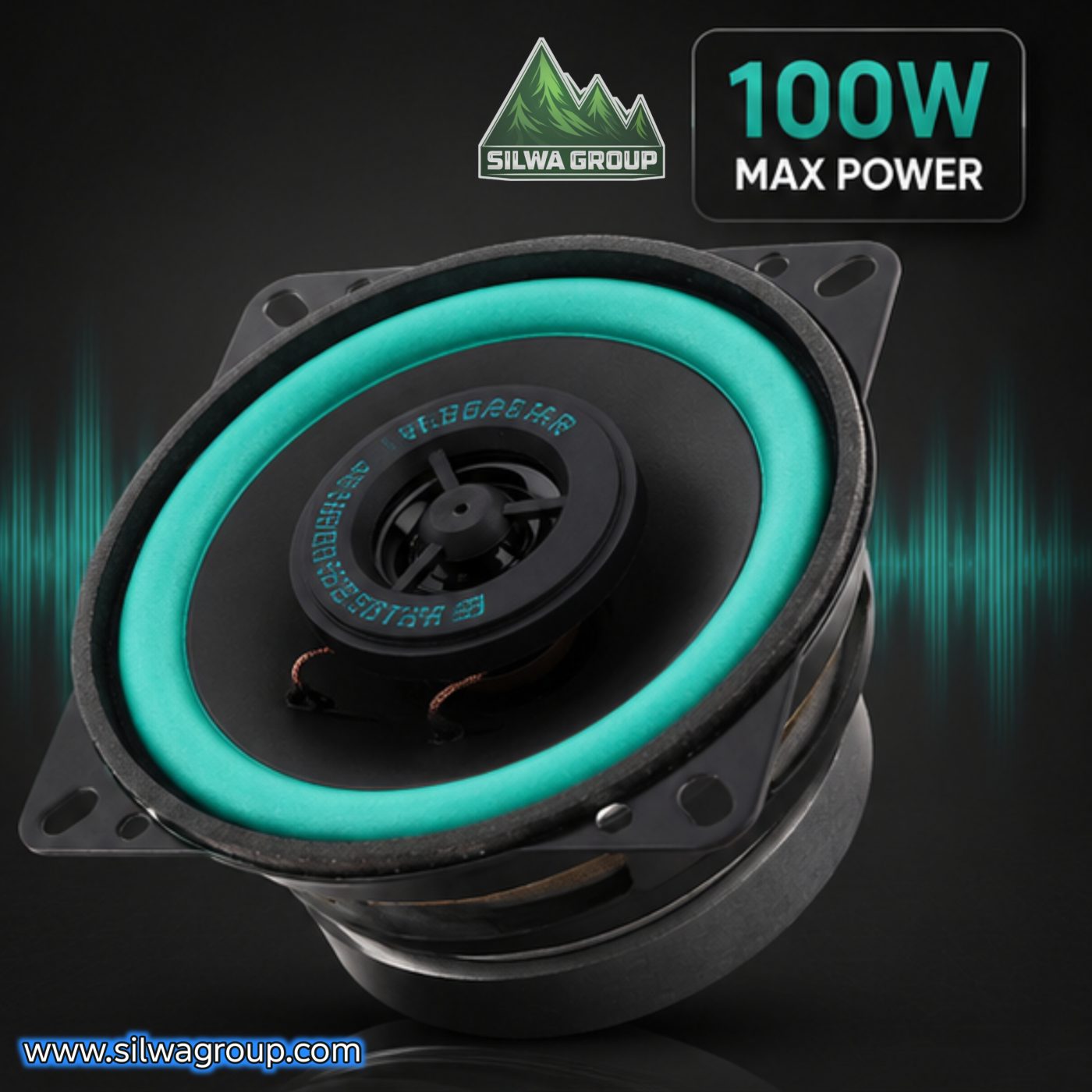Roadstar speaker HiFi 4inch VO-402 100W