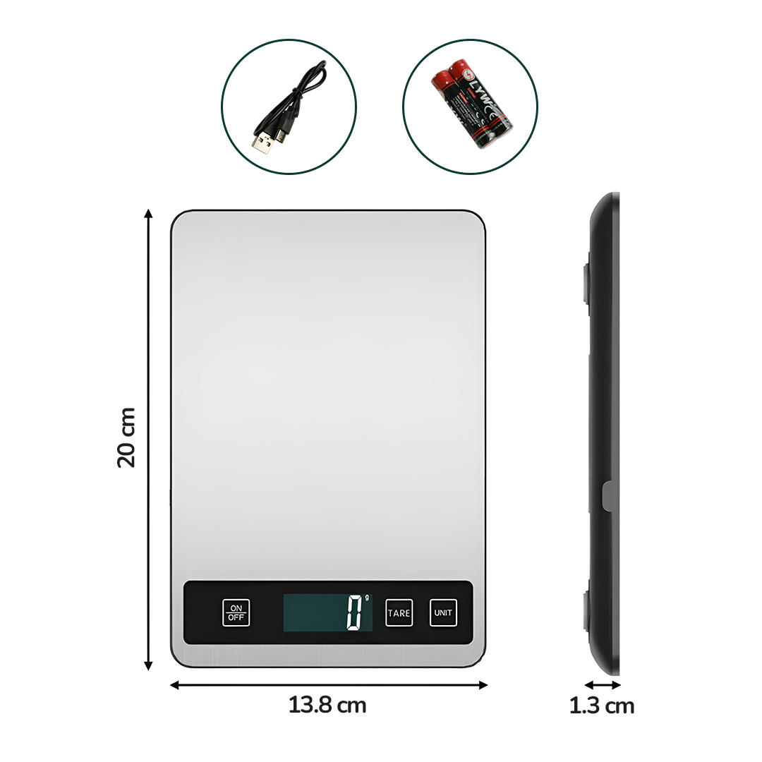 Timbangan digital serbaguna kapasitas 15kg